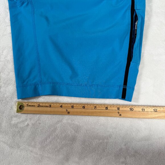 Lululemon Shorts Men Size M Blue Lined 9" Inseam Running Gym Pace Breaker EUC - Picture 4 of 10